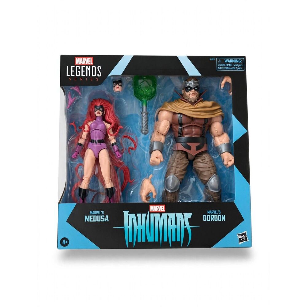 Hasbro Marvel Legends Inhumans Medusa & Gorgon 6" Action Figs 2-Pack New Sealed
